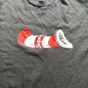Supreme Cat In The Hat T-shirt